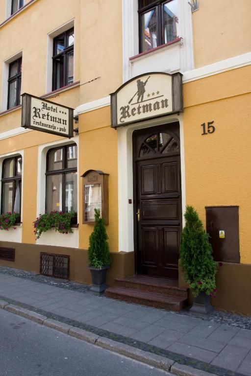 ホテル レトゥマン Stary Toruń エクステリア 写真